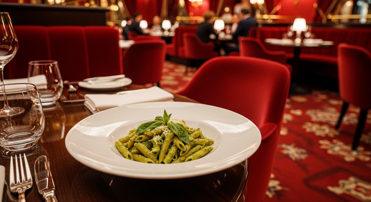 Pesto Soslu Penne